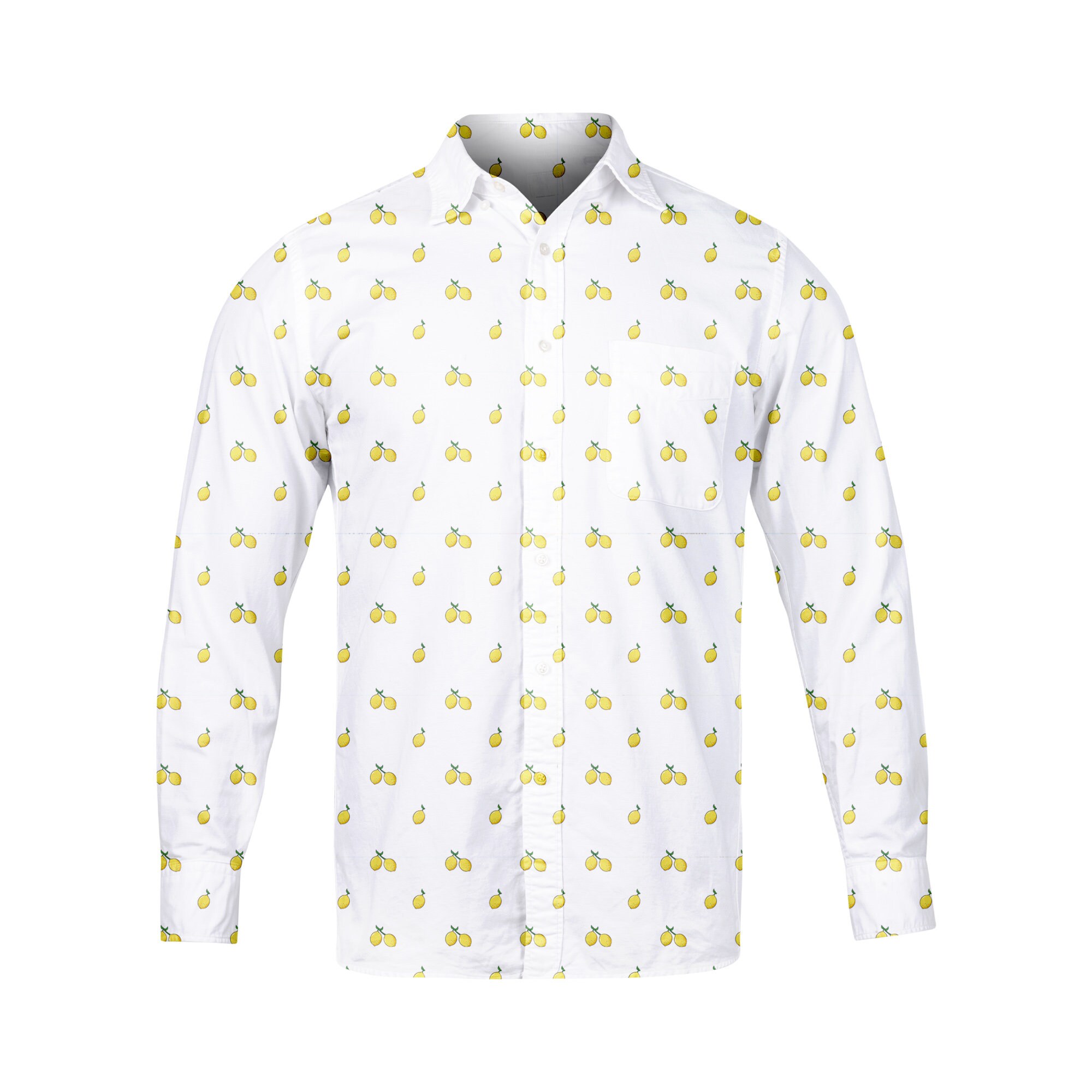 Hemd mit zitronenmuster Clearance