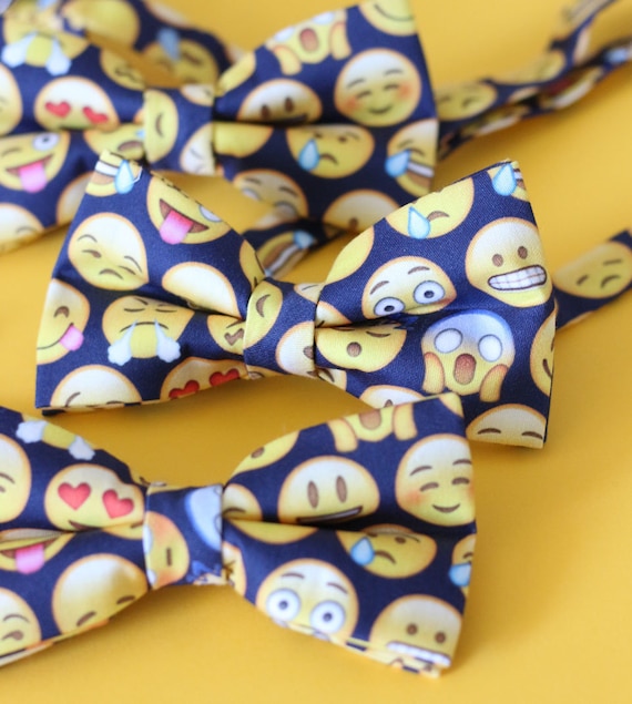 Bow Tie Emoji Etsy