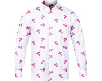 Men's Pink Bunny Shirt