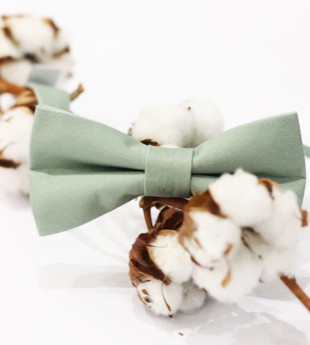 Eucalyptus Bow Tie Etsy