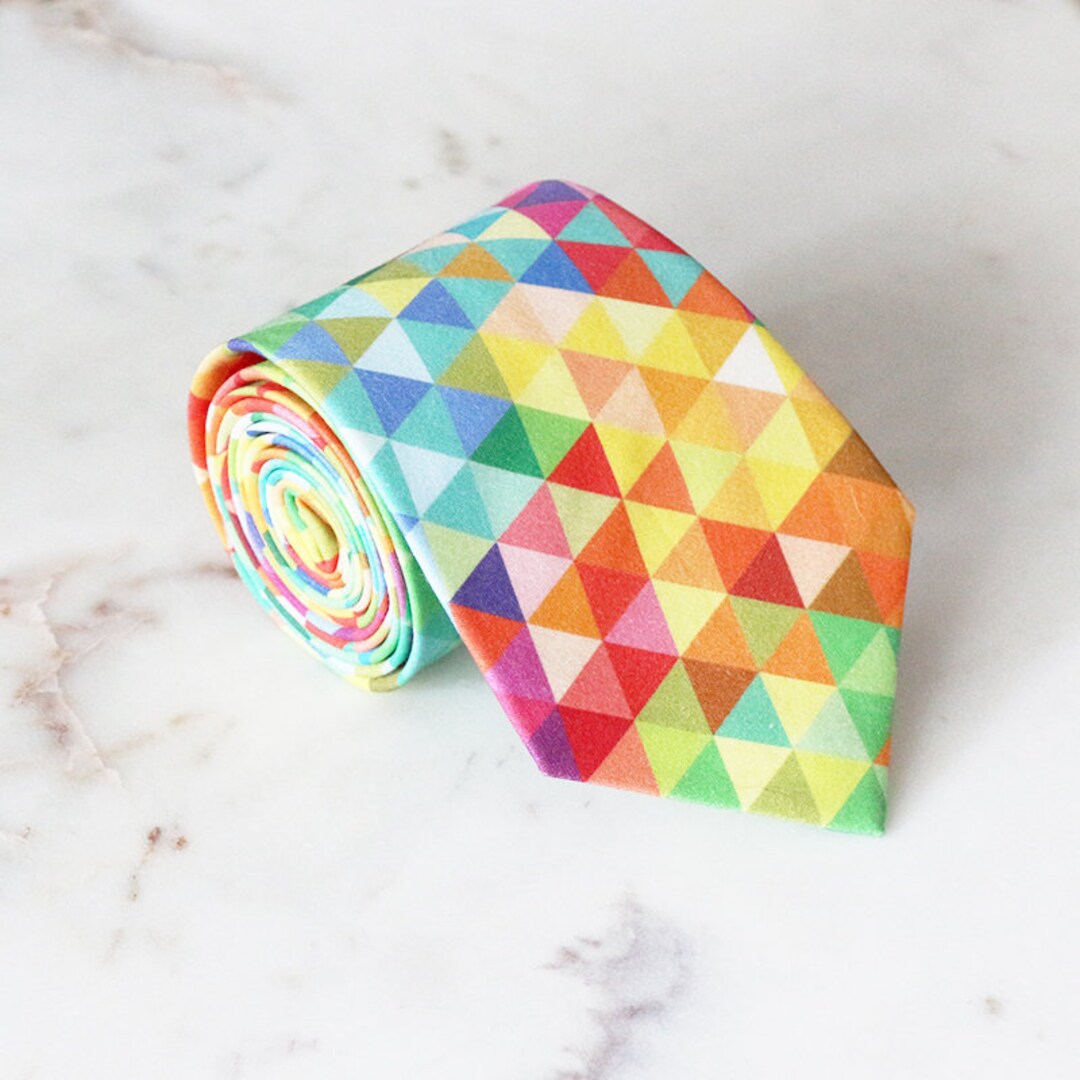 Colorful Tie - Etsy