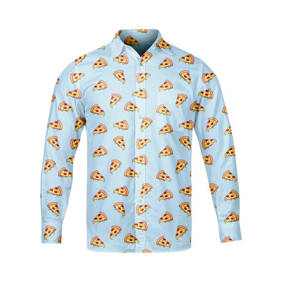 pizza dress shirt Space Pizza Button Up Shirt