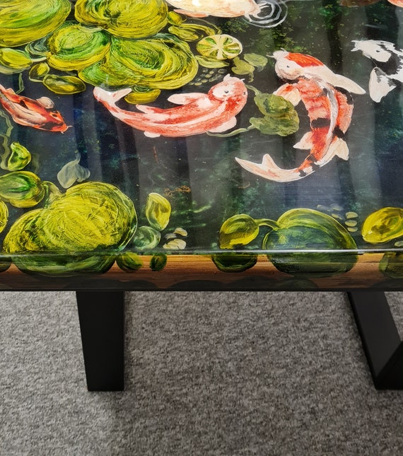Koi Pond Table. - Etsy