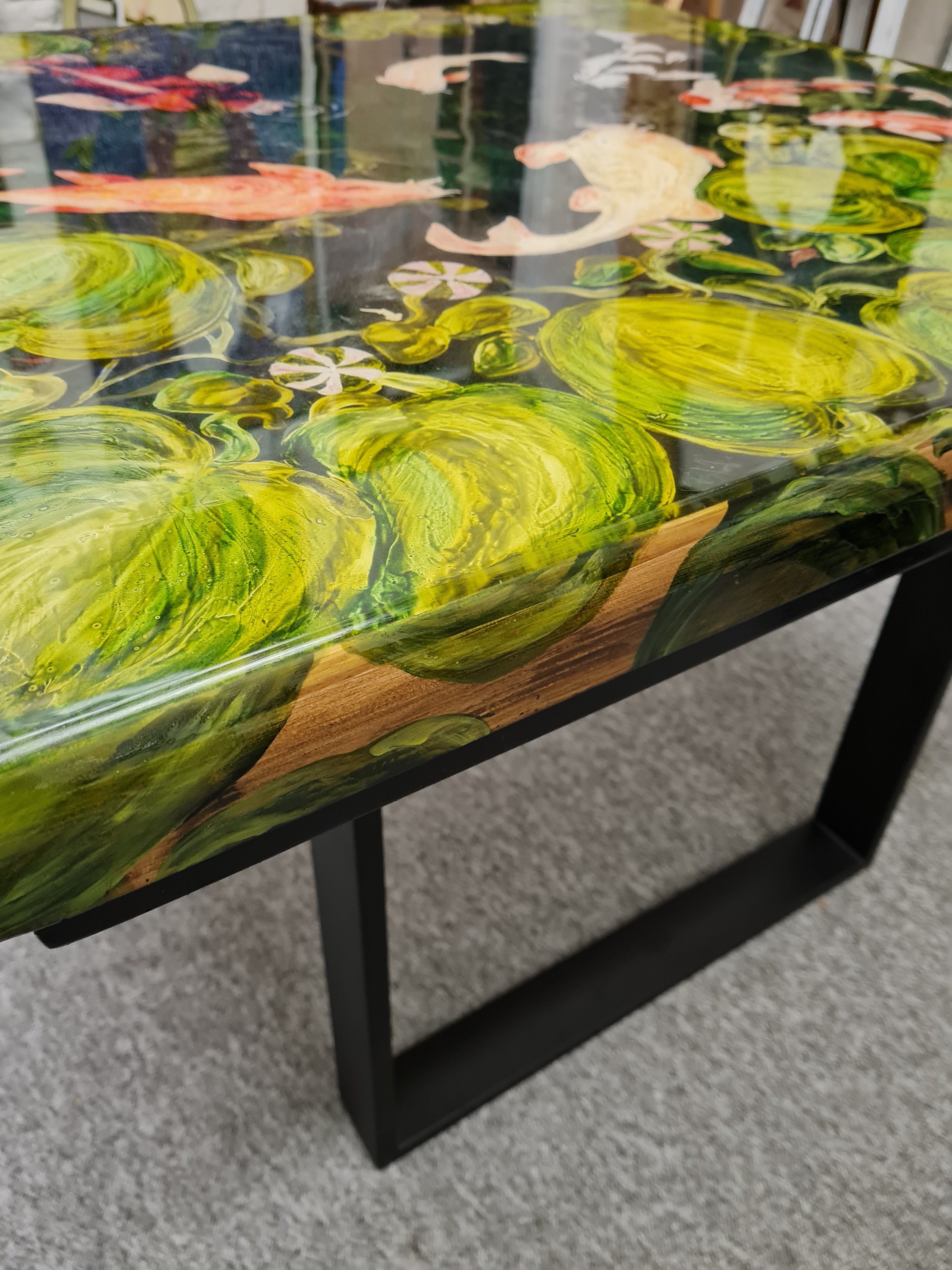 Koi Pond Table. - Etsy