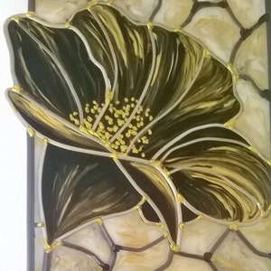 A Bespoke Art Nouveau 1920s Tiffany Inspired Stained Glass - Etsy