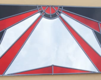 Art-Deco-Stil Sunburst Spiegel