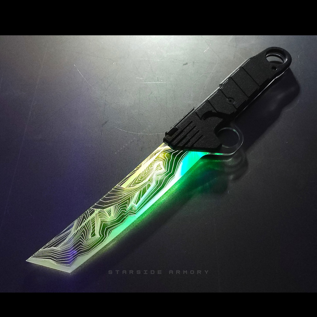 Shiny Knife quantum Spike LED Knife Prop Etsy