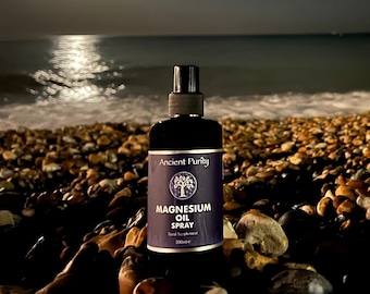 Magnesiumoliespray | Transdermaal: hoge sterkte | Afkomstige Zechstein Seabed Holland | Hart / Gewrichten / Slaap - 200 ml