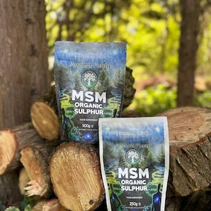 MSM Organic Sulphur - Pure 99% Sulphur Crystals | Powerhouse Regeneration Supplement