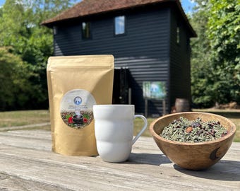 Fluoride & Chlorine Cleanse Tea | Pineal Gland Support | 4 Powerful Herbs | Delicious Taste 125g