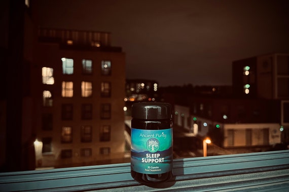 Sleep Support -  Pure L- Tryptophan Blend P5P Vitamin B2 | 30 Capsules