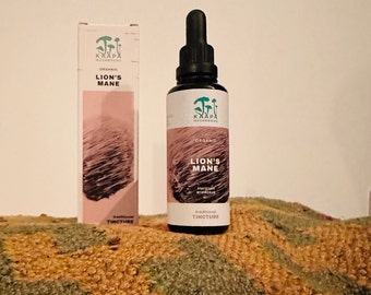 Lion's Mane Mushroom Tincture | 50ml - Powerful Ultrasonic Assisted Extraction | Grown in Finland