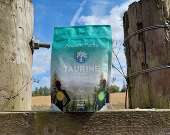 Taurine | Pure Powder - 200g | Free Form Taurine | Enhanced Absorption | SALE