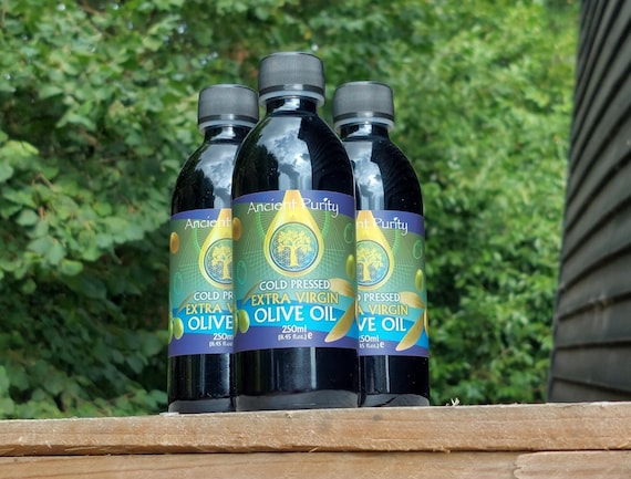 Olive Oil (250ml) Cold Pressed Extra Virgin | Family Farm Sourced