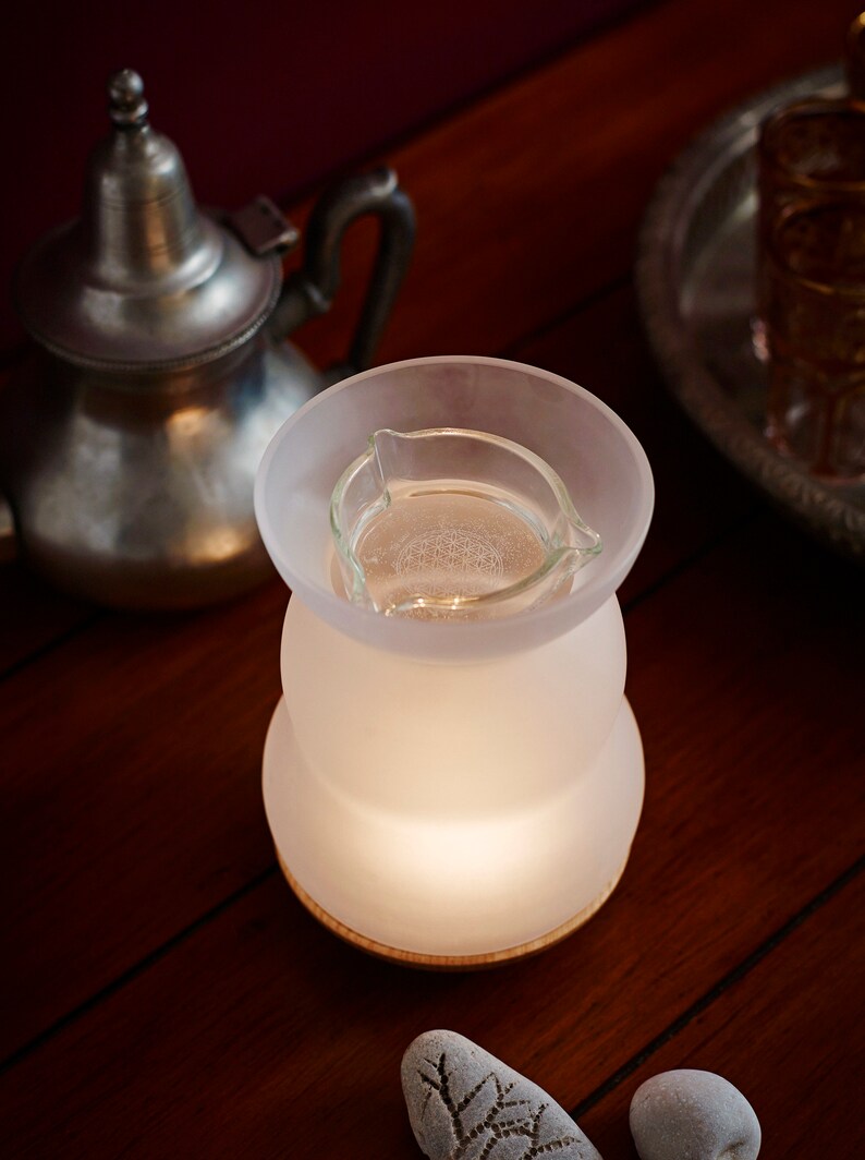 LUCERNA Incense / Oil Burner Candle Light Diffuser Golden Etsy