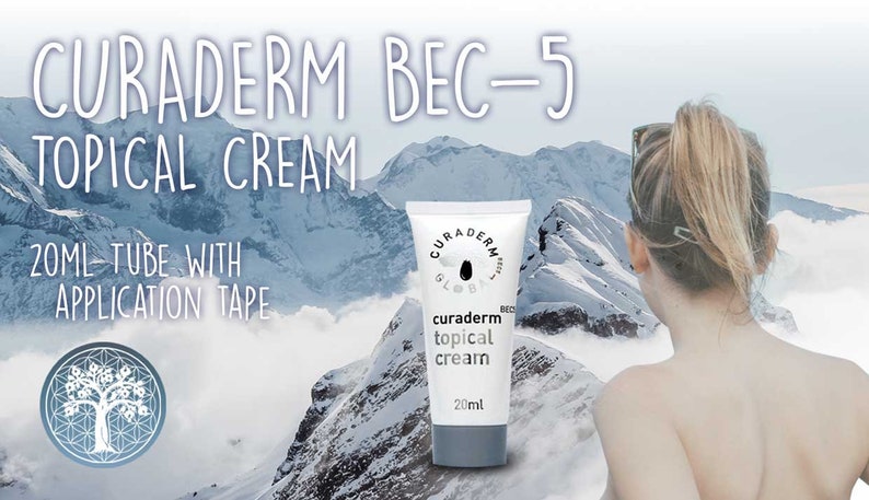 Bec5® Curaderm Cream 20ml 0.69 fl. oz. Plant Extract Cream image 5