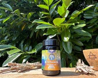 B Vitamin Complex - Rapid Effect Food State - Energy Metabolism & Wellbeing | Functional Supplement 60 Tablets