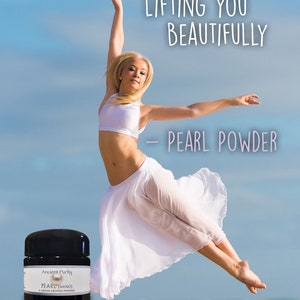 Pearl Powder Nano A Grade 50g 1.76 oz Face & Beauty / Natural Longevity Face Mask Ethically Sourced image 8