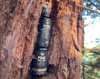 Polen de pino de potencia pura - 50 ml (Surthrival) Elixir supercargado con más de 200 nutrientes bioactivos (cultivado y producido en EE. UU.)