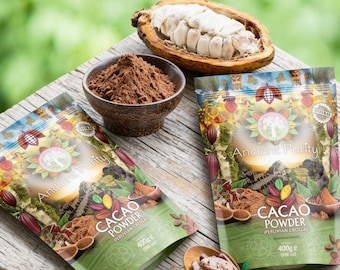 Cacao Powder | Peruvian Criollo - Non-Hybrid Single Origin Peru | 200-400g