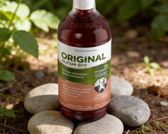 Living Silica Organic | Silicium G7 - Skin, Hair & Joints, Anti-Ageing - 1 Litre