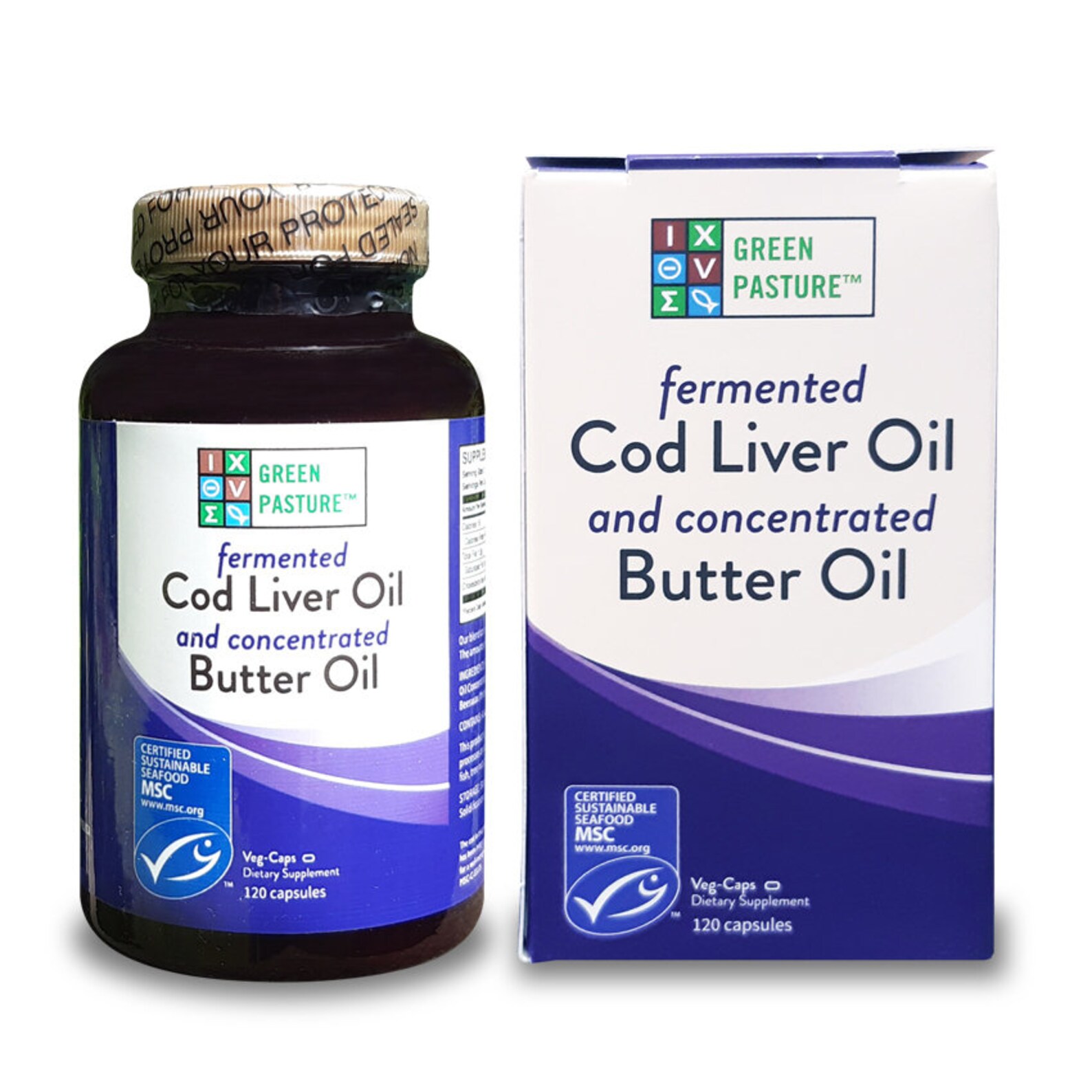 Fermented Cod Liver Oil with Concentrate Butter Oil Blue Ice Etsy