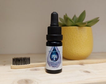 Mouth & Gum Essential Oil Blend - 10ml (0.33 fl. oz.) Oral Health / Wellbeing - Powerful Refreshing Oil Drops