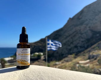 Oregano Essential Oil | Potent Effective Oregano | Powerful it Works | Greek Origin - Zane Hellas 30ml