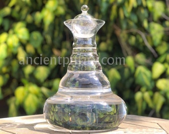 CARAFE Aladdin 1.3L - Gold Flower of Life | Sacred Geometry | Structure / Re-Crystallise & Energise Water | Swiss Made (Nature&#39;s Design)