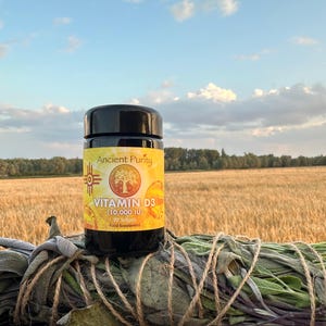 Vitamin D3 (10,000iu) 90 Softgels - Ultra Clean / High Strength / Easy Swallow | Potent & Effective
