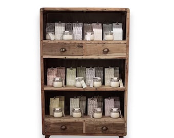 Shelf Display | Recycled Wood | 100x40x160cm