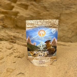 Bentonite Clay - 500g (17.64 oz.) Detox / Cleanse | Food Grade - Natural, Clean, Effective | Safe Internal & Topical Use