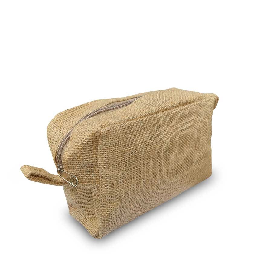 Jute Toiletry Bag Natural Jute Personal Care / Bath Bag Etsy