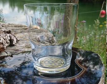 Victorian Enamel Tumbler Glass, Purple With Floral - Etsy