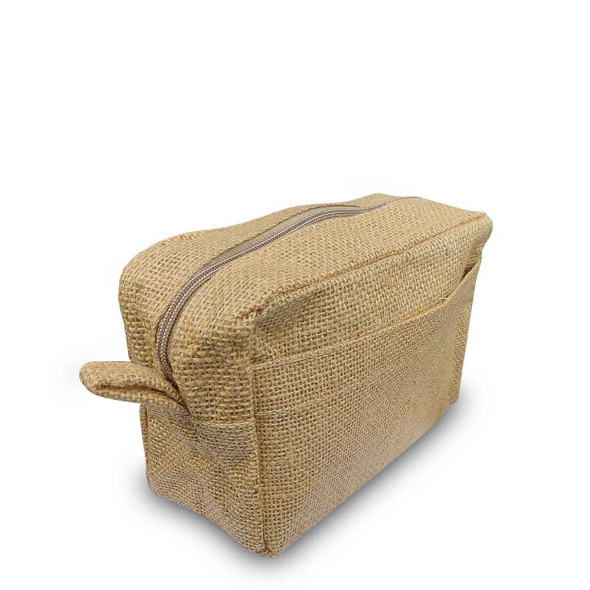 Jute Toiletry Bag Natural Jute Personal Care / Bath Bag Etsy