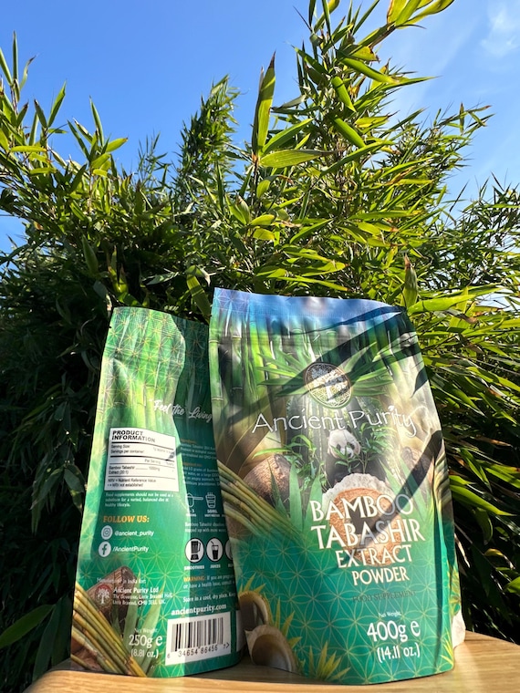 Bambus Tabashir Extrakt 20:1 Pulver | Organisches Revitalisierendes Silica  Superfood | Gelenke / Haare / Haut / Ngel  250-400g - Etsy sterreich