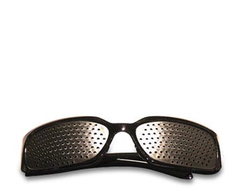 Pinhole Glasses | Focus & Eye Engagement Tool | Lightweight Durable - 1 Unit