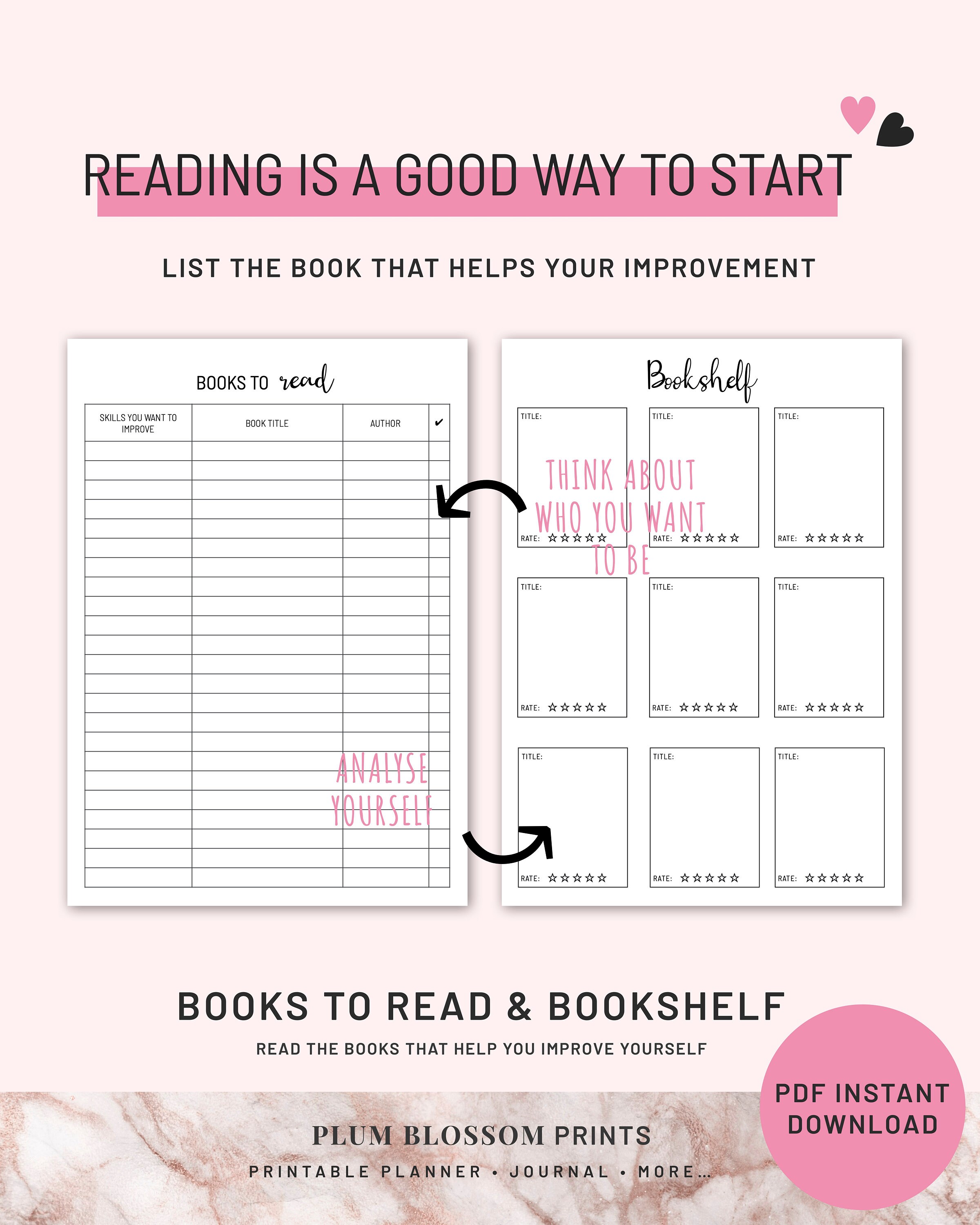 Personal Development Printable Self Improvement Journal - Etsy