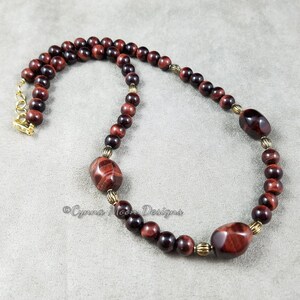 Red Tiger Eye Necklace