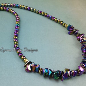 Rainbow Hematite Necklace image 3