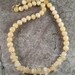 Aragonite & Yellow Lace Calcite Necklace