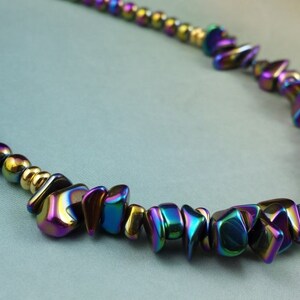 Rainbow Hematite Necklace image 2