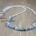 Genuine Aquamarine Necklace