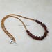 Hessonite Garnet Necklace