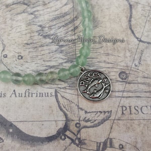 Zodiac Jewelry - Pisces the Fish - Fluorite