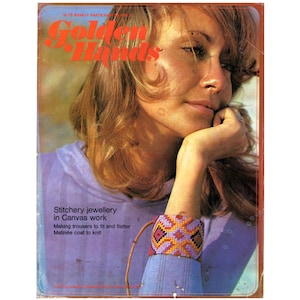 Golden Hands Weekly Part 36 Vol. 3 Knitting, Dressmaking and Needlecraft Guide, Colour Magazine