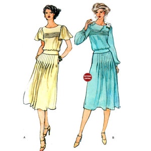 knife pleat stitched down dress pattern How To Sew Knife Pleats: The Emma Skirt Sewing Tutorial