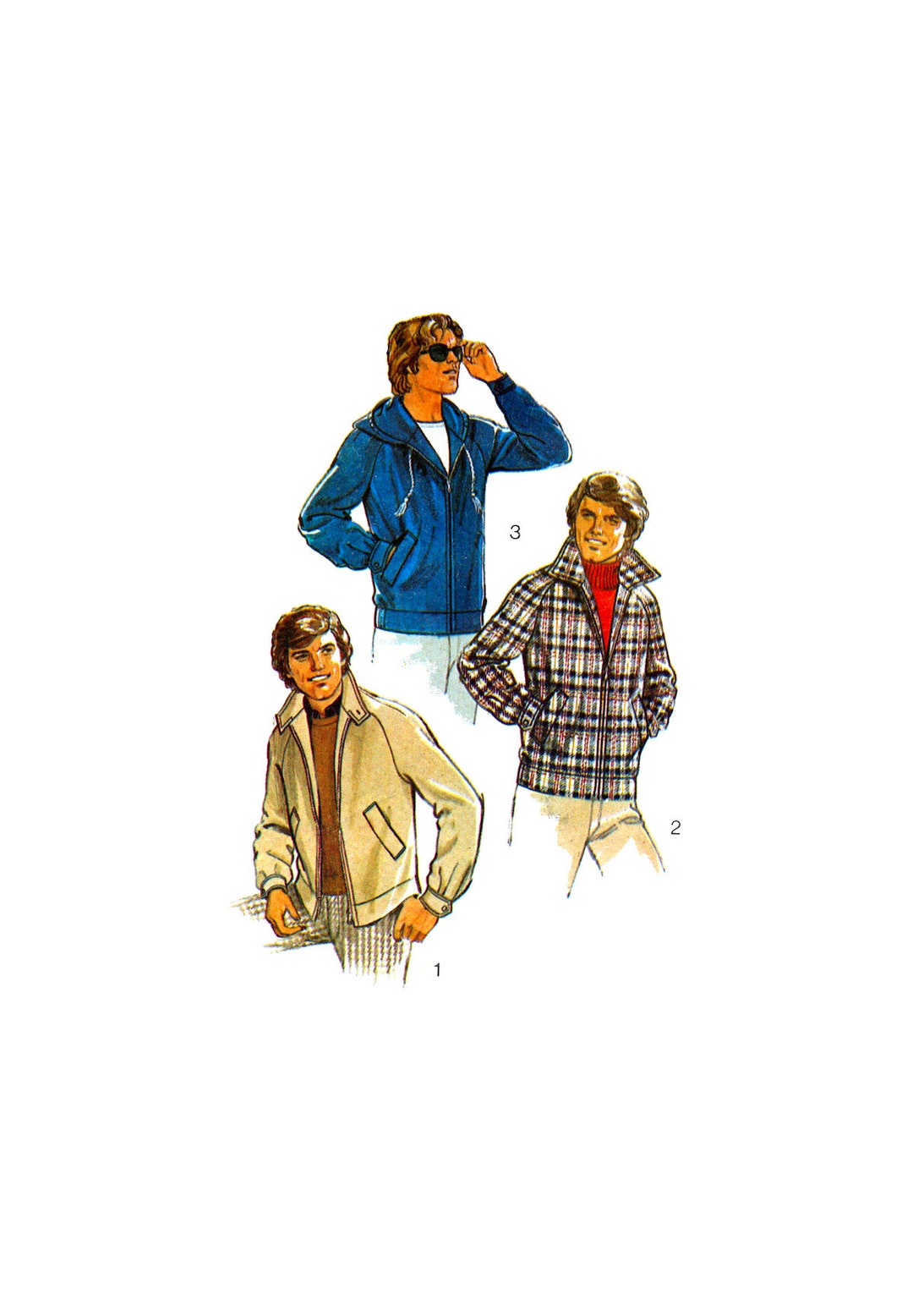 New Look 6055 Lined, Raglan Sleeve Jacket With Optional Hood