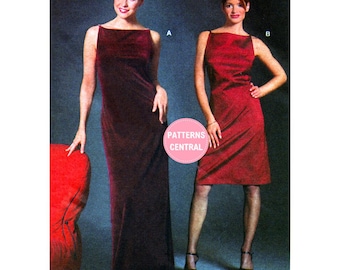 Sewing Pattern: Burda 2588 Evening Dress in Two Lengths, Uncut, Factory Folded, Multi Sizes