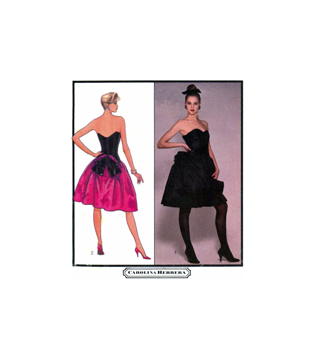 carolina herrera formal dresses Carolina Herrera Spaghetti Strap A-Line Dress – Glasscock Boutique main image 1